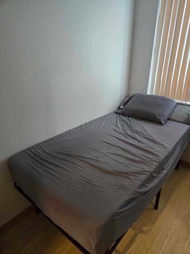 Twin Bed Frame and Memory Foam Mattress - photo 2