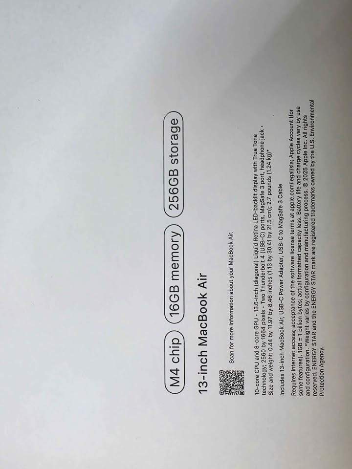 MacBook Air M4 256GB Starlight - photo 2
