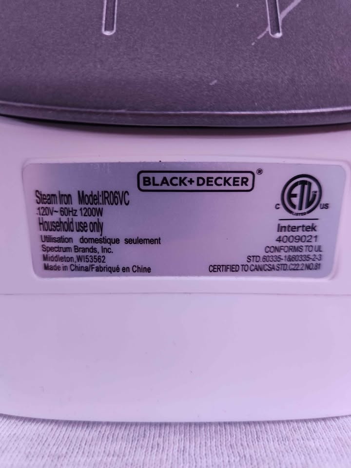 Black+Decker Evensteam Iron - photo 5