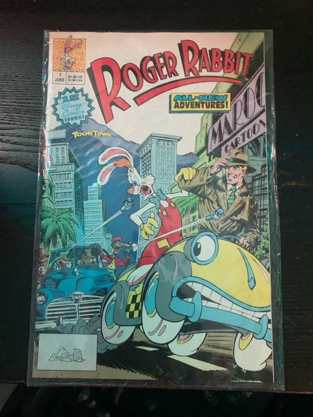 Roger Rabbit Comic - All-New Adventures #1 (1990)
