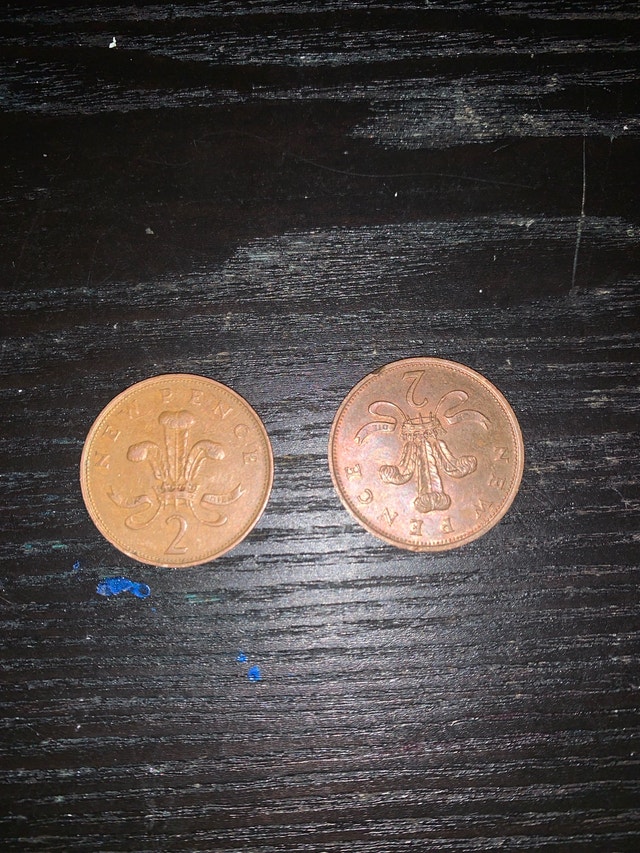 2 Pence Coins