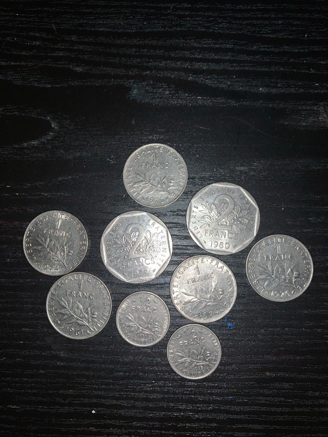 French Franc Coins