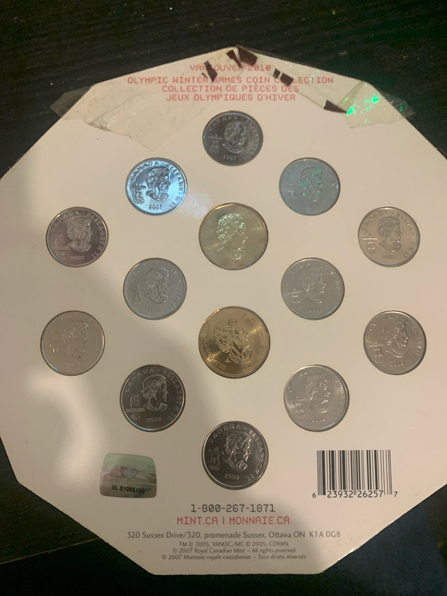 2010 Vancouver Olympic Coins - photo 2