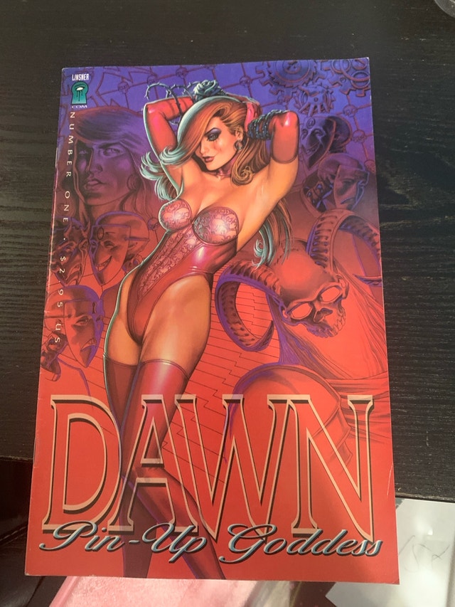 Dawn Pin-Up Goddess Comic