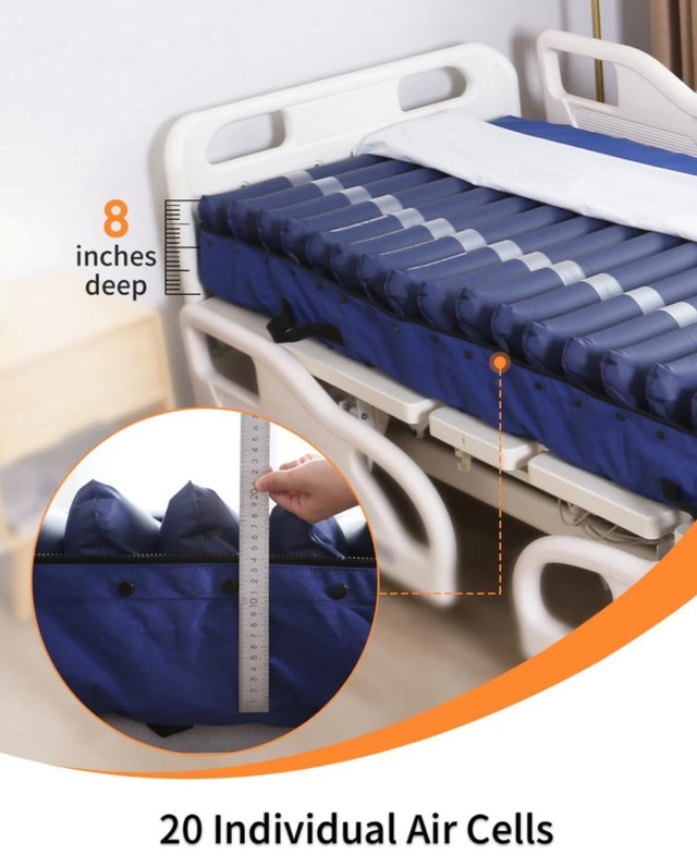 BRAND NEW IN BOX Medical Air Mattress & Pump for Bed Sores - photo 3