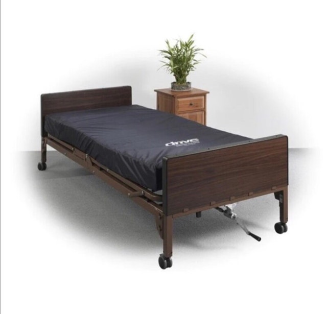 Drive Hospital Bed with Pressure Mattress