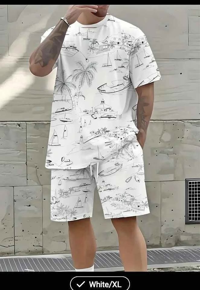 XL Size Casual Set for Men