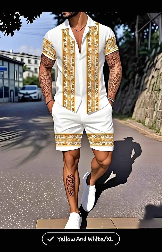 XL (sold) XXL Sizes Casual Set for Men
