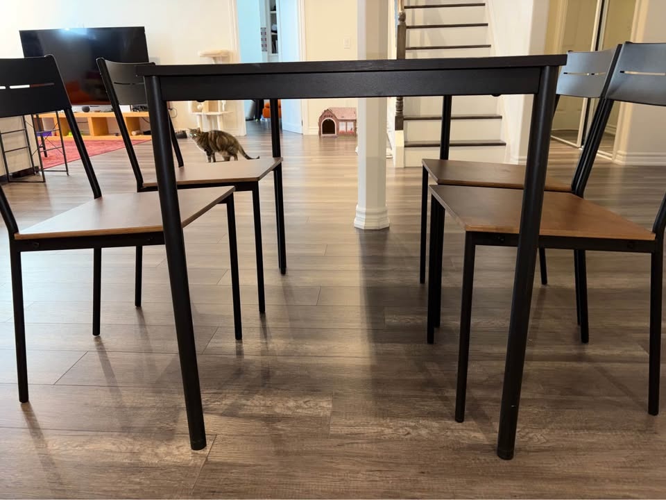 IKEA Sandsberg Dinner/Office Table + 4 Chairs - photo 3