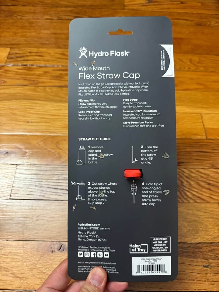 Hydro Flask Wide Mouth Flex Straw Cap - photo 3