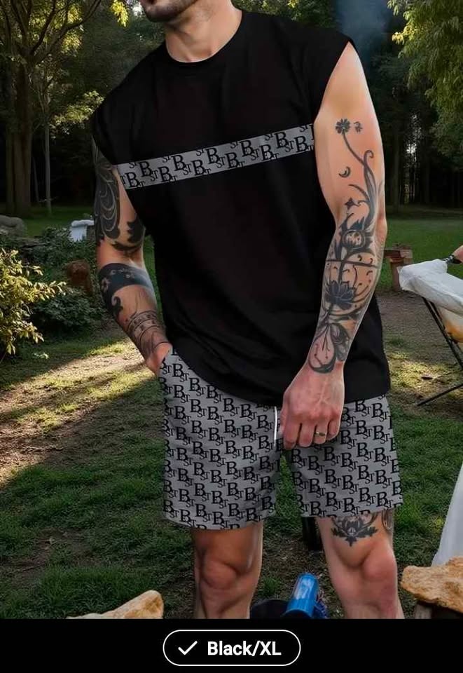 XL Size Casual Set for Men