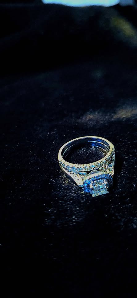 Vera Wang 14kt White Gold Diamond Bridal Set - photo 5