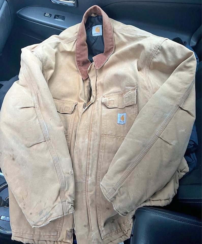 Vintage Carhartt Arctic Quilt-Lined Traditional Jacket Distresse