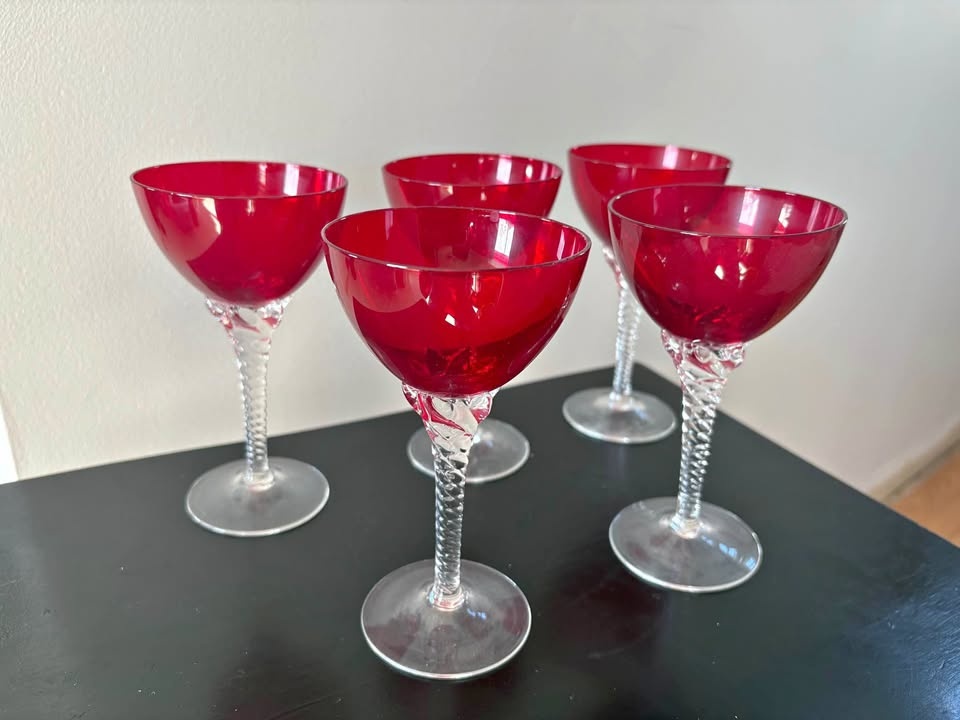 1970’s Sasaki Crystal Glasses