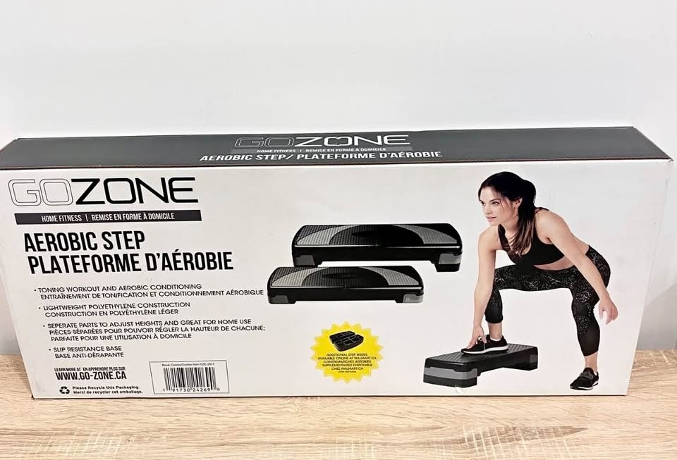 New in Box GoZone Aerobic Step