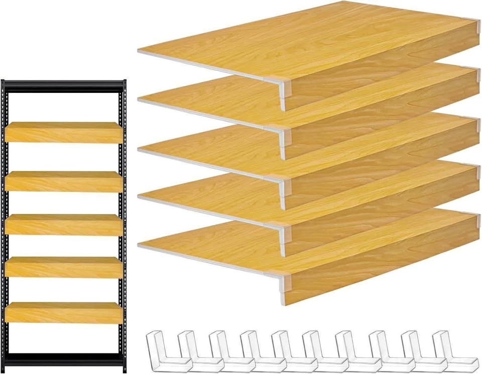 5pcs Wire Shelf Covers 34.5x13.9inch (New)