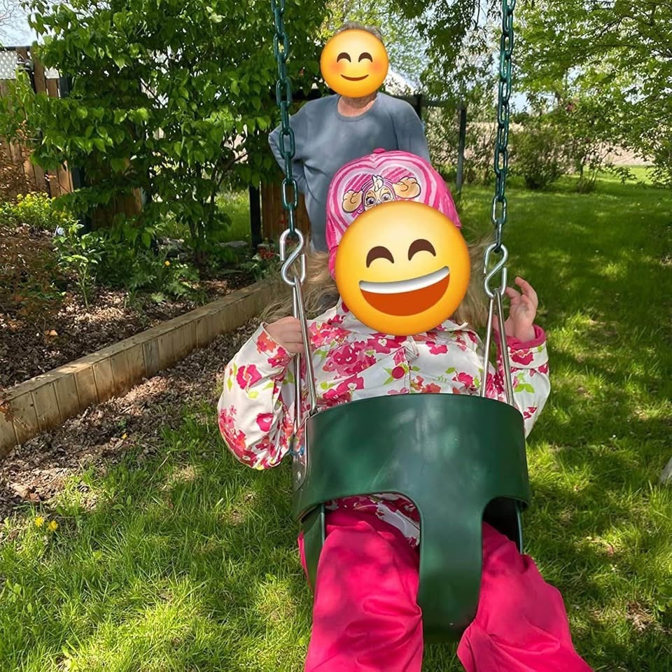 KINSPORY Toddler Swing, 59" High Back Seat - photo 2
