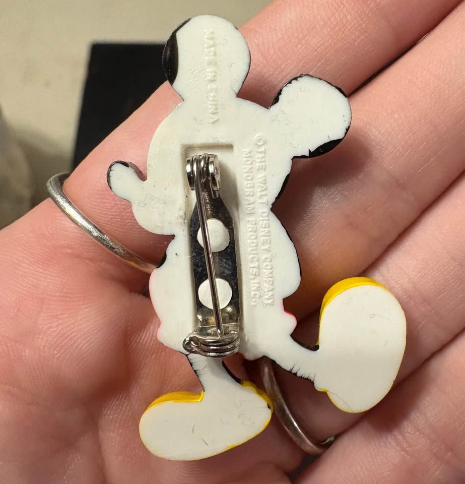 Vintage Mickey Mouse Pin/Brooch - photo 2