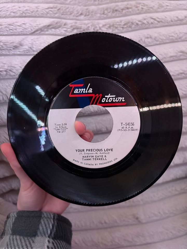 Marvin Gaye 7” Vintage Vinyl - photo 2