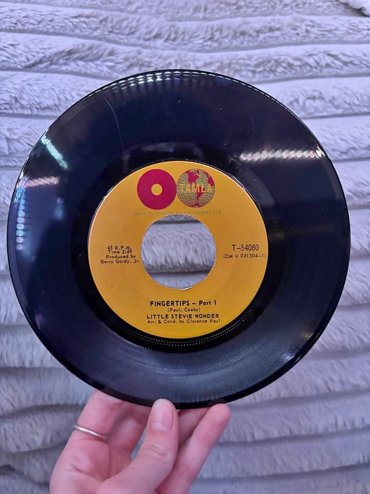 Little Stevie Wonder 7" Vinyl - Fingertips Pt. 1 & 2