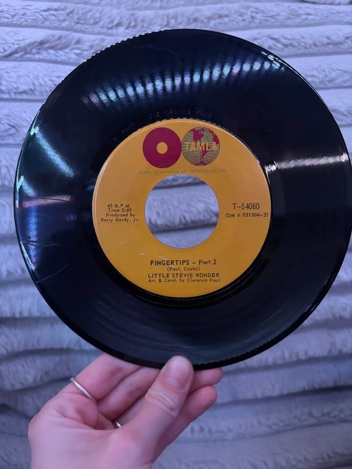 Little Stevie Wonder 7" Vinyl - Fingertips Pt. 1 & 2 - photo 2