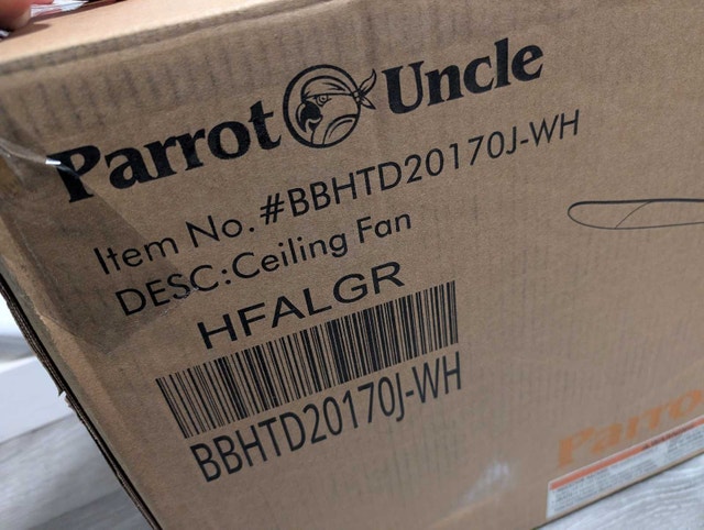PARROT UNCLE CEILING FAN - photo 4