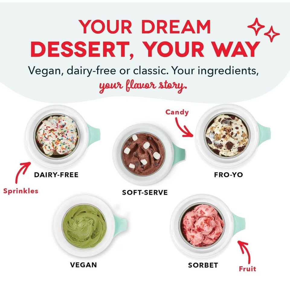 New in box Dash my mug ice cream maker - photo 5