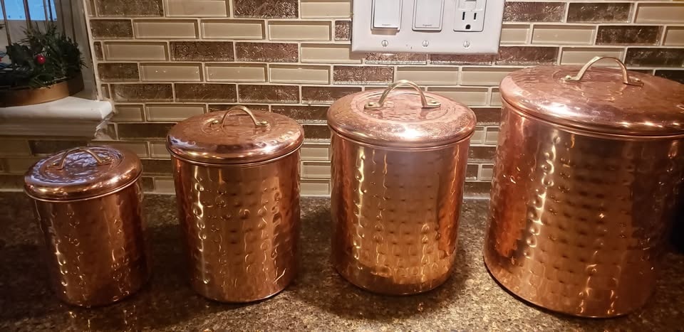 Canister / Caddy (4 copper Plated) - photo 2