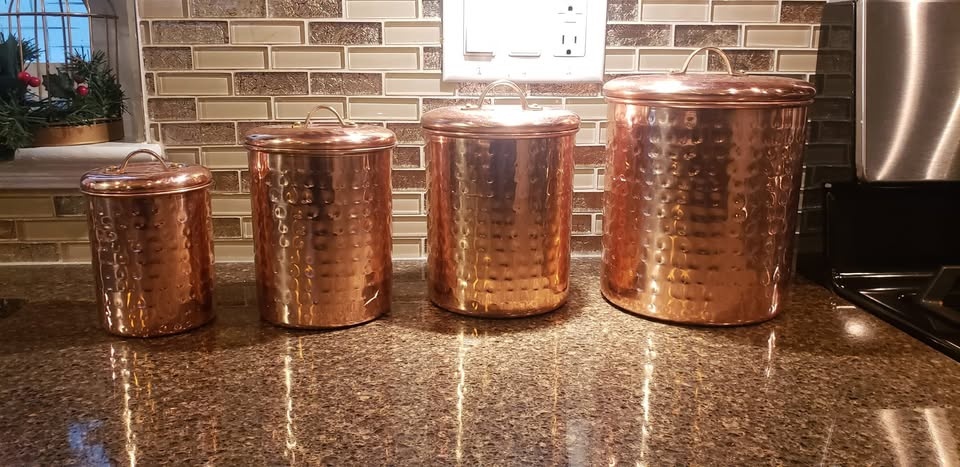 Canister / Caddy (4 copper Plated) - photo 3