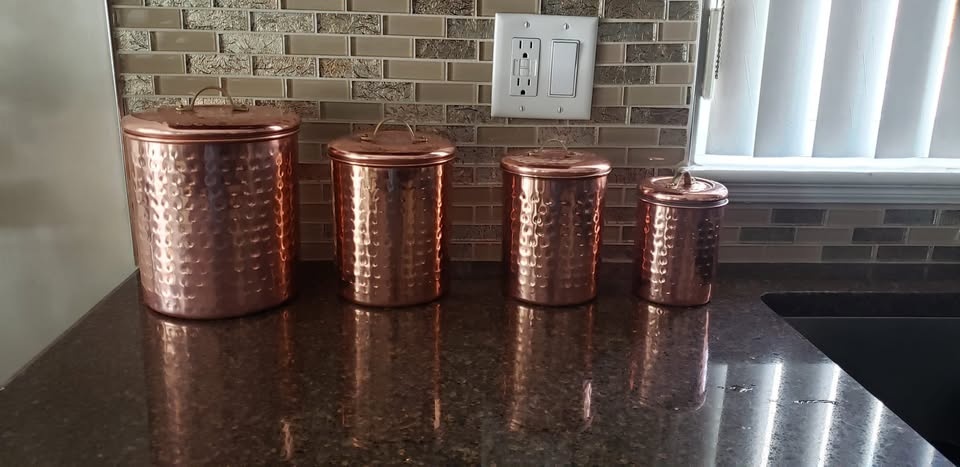 Canister / Caddy (4 copper Plated) - photo 5