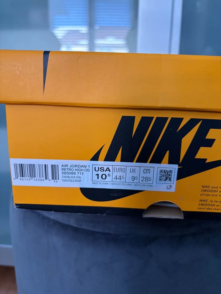 Jordan 1 Retro “Taxi” - photo 5