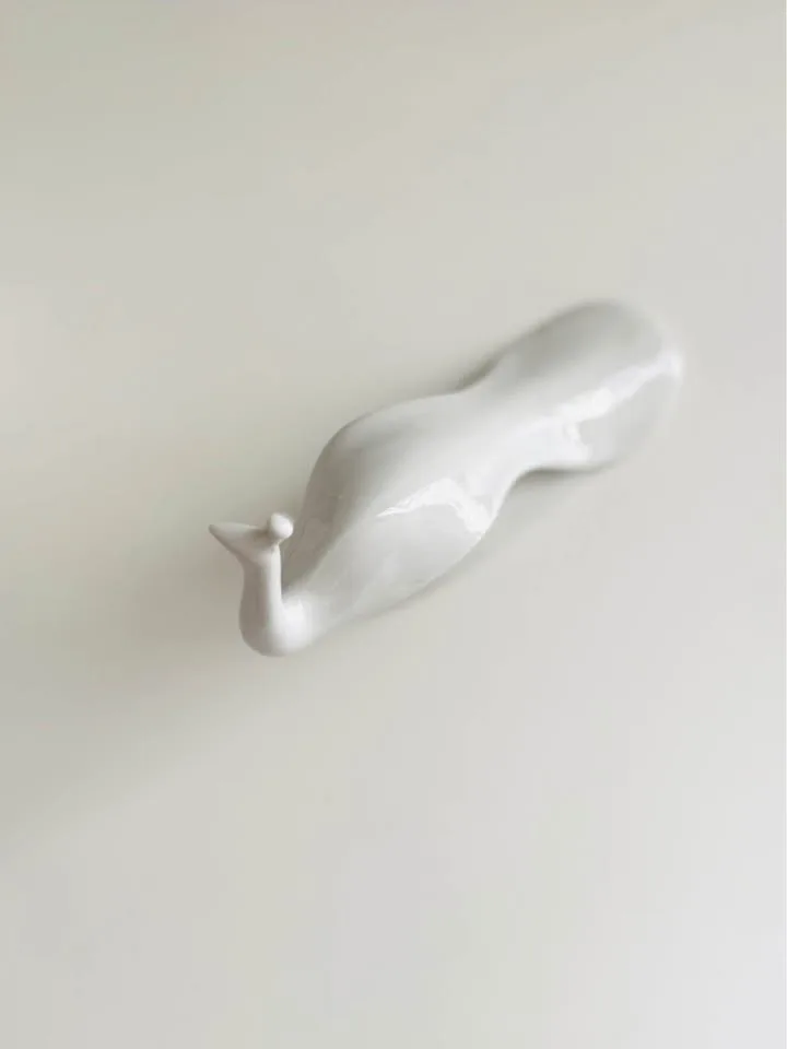 Vintage Mid-Century Modern Italian Porcelain Peacock image indicator(3)