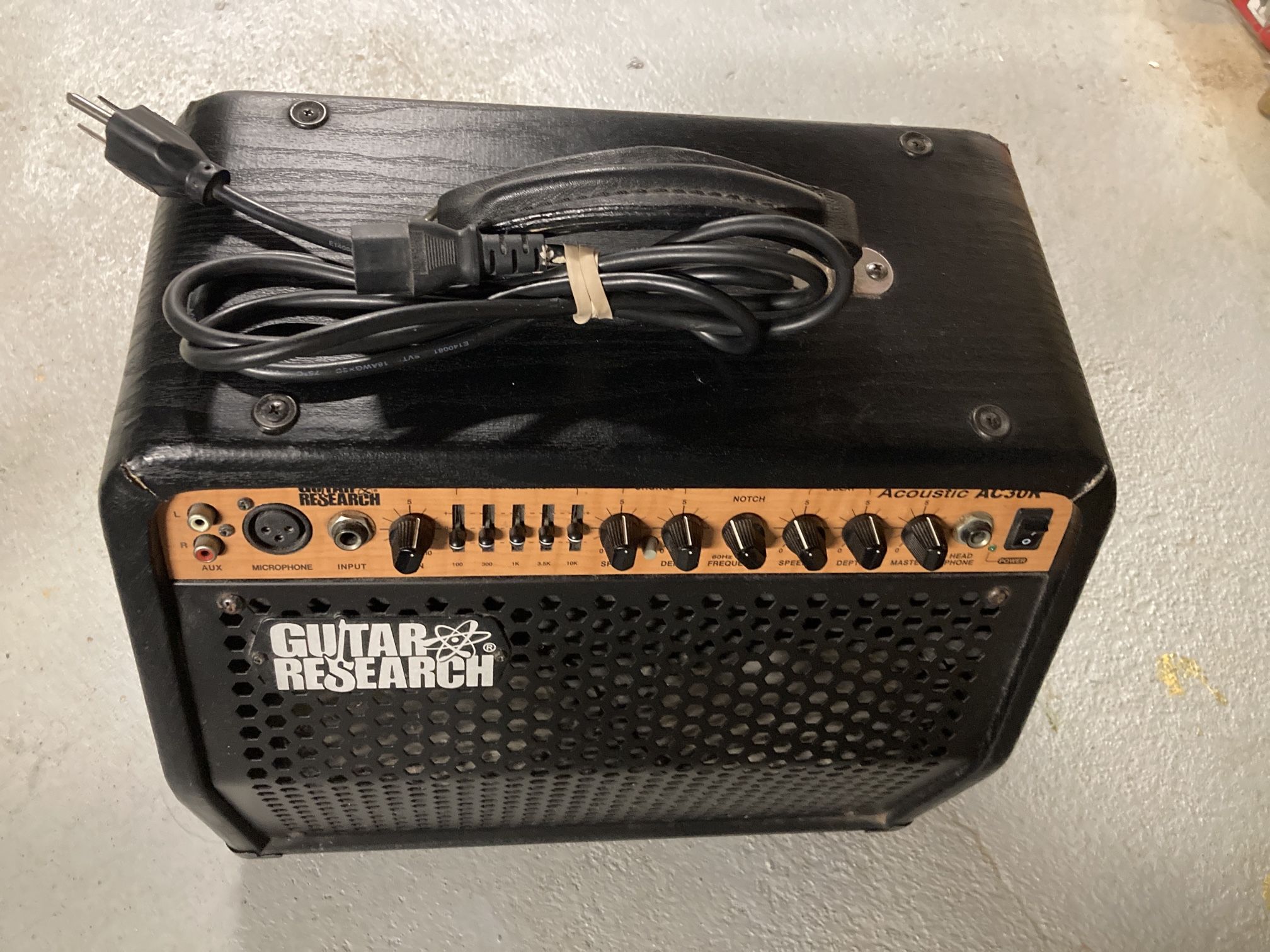 Guitar Research AC30R 2x6 30W Acoustic Combo Amp - photo 2