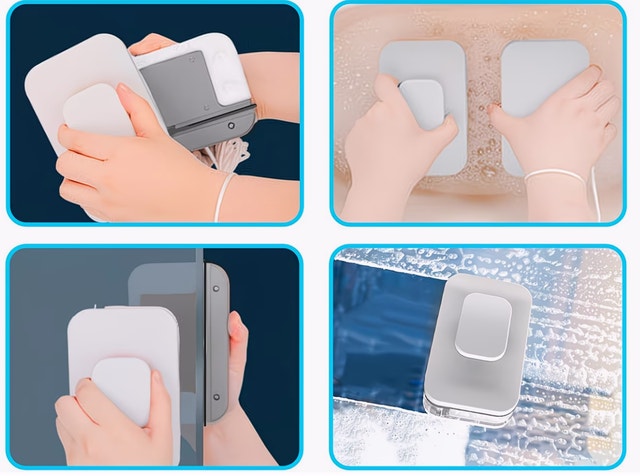 Magnetic Window Cleaning Tool Set $10 - photo 2