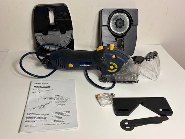 Mastercraft Multi-Cutter Precision Saw + Accessories & Bag - photo 2