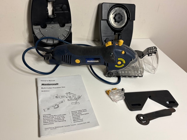 Mastercraft Multi-Cutter Precision Saw + Accessories & Bag - photo 3