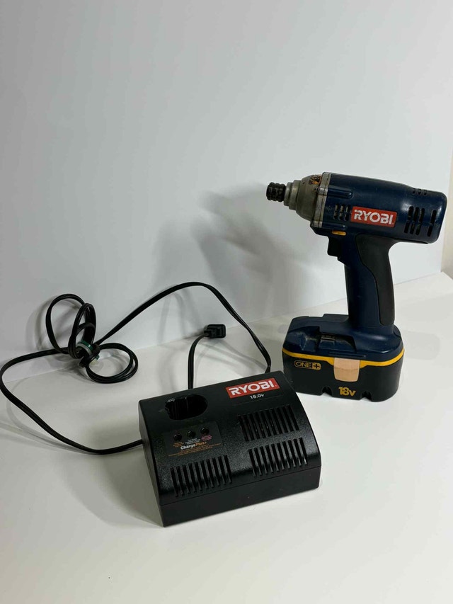 Ryobi 18V Cordless Impact Driver + Battery & Charger