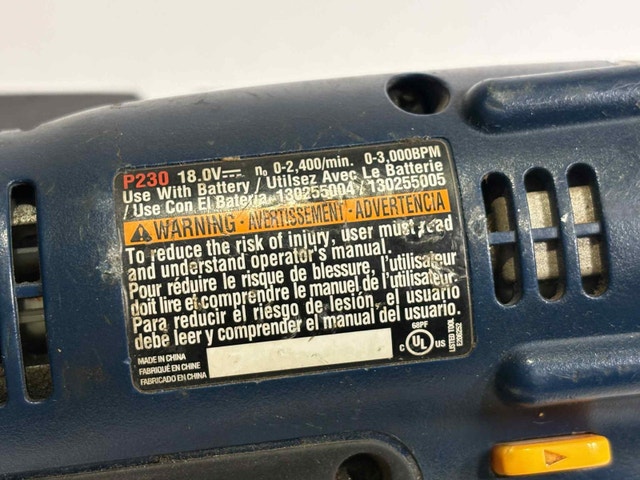 Ryobi 18V Cordless Impact Driver + Battery & Charger - photo 4