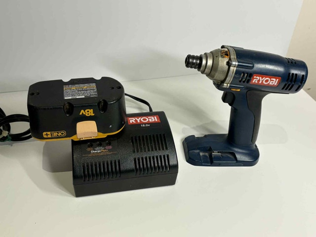 Ryobi 18V Cordless Impact Driver + Battery & Charger - photo 5