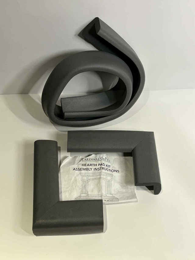 Fireplace Baby Bumper Kit – Cardinal Gates Hearth Pad (Gray) - photo 2