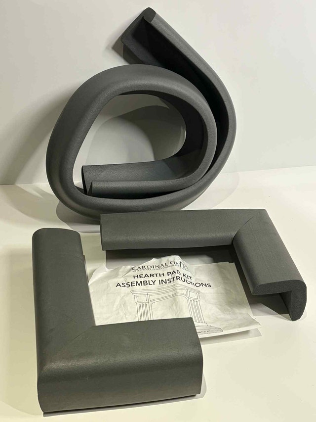 Fireplace Baby Bumper Kit – Cardinal Gates Hearth Pad (Gray) - photo 3