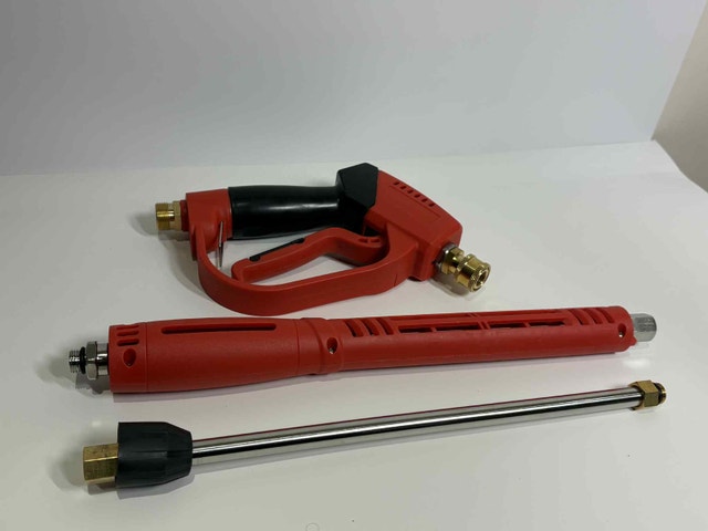 Pressure Washer Gun Handle + Extension Wand – No Nozzles (New)