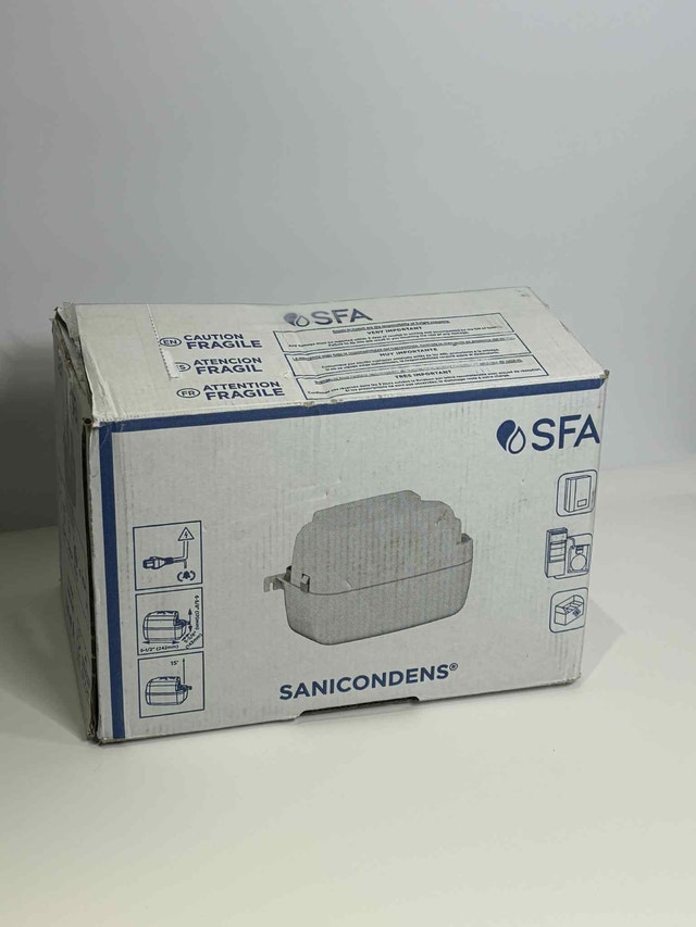 Saniflo Sanicondens Condensate Pump – New in Box (HVAC) - photo 2