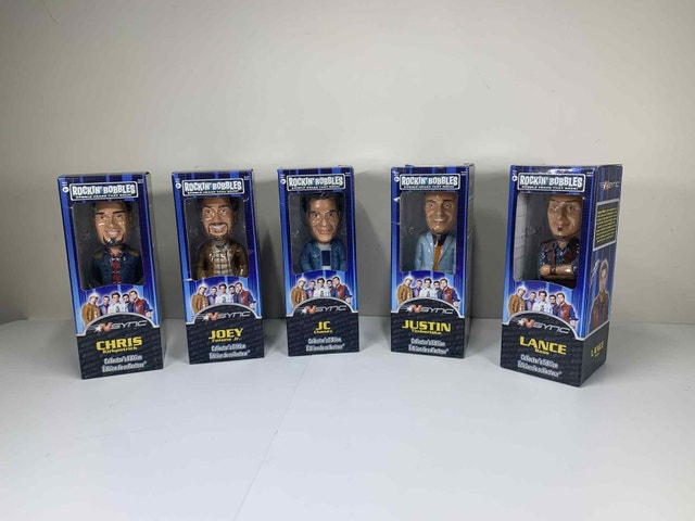 *NSYNC Full Bobblehead Set – Collector’s Edition