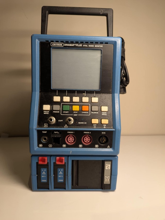 Critikon Dinamap Plus Vital Signs Monitor | Parts/Collectible