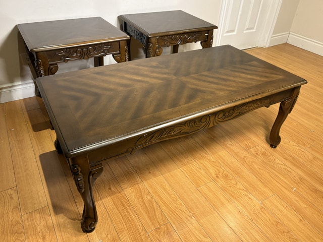 Furniture of America Cheshire 3-Piece Coffee Table Set - photo 4