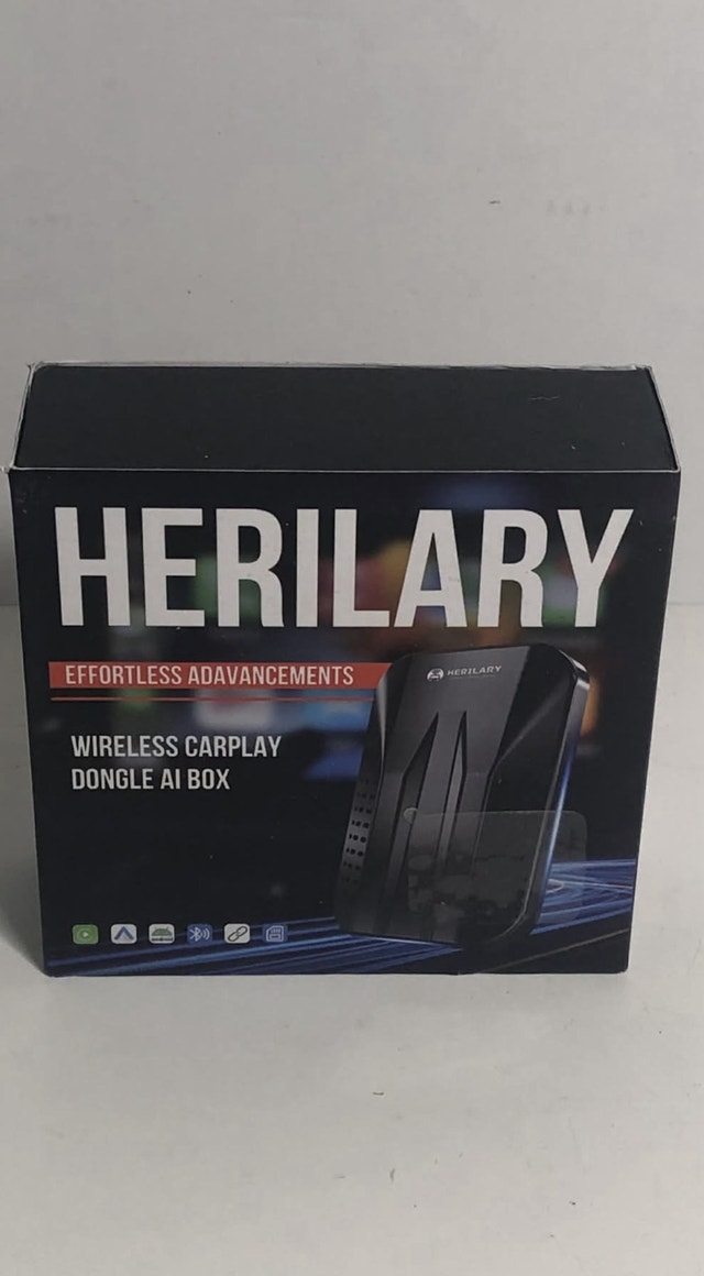 HERILARY Wireless CarPlay Dongle – Plug & Play AI Box
