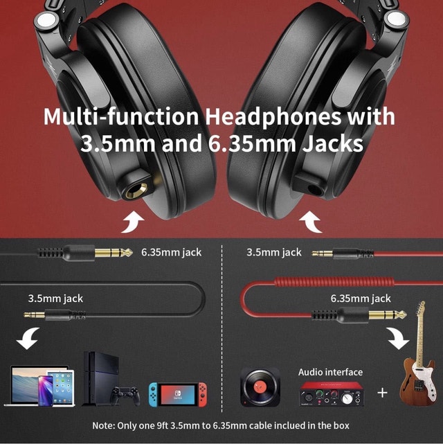 OneOdio A71 Wired Studio Headphones - photo 4