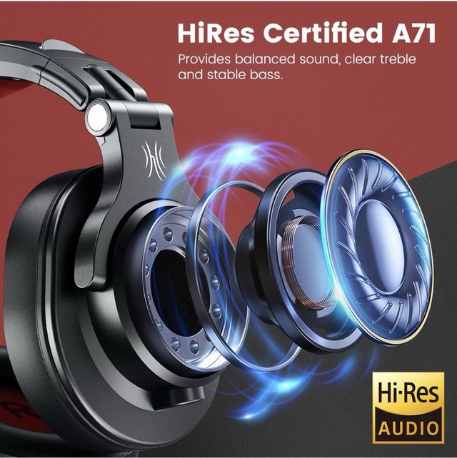 OneOdio A71 Wired Studio Headphones - photo 5