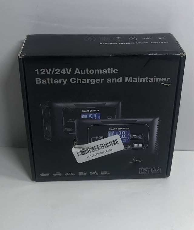 SolaMr 12V/24V Smart Battery Charger 15A - photo 2